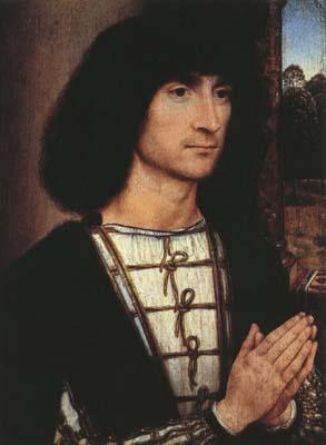 Hans Memling Portrait of a Praying Man.(mk08)